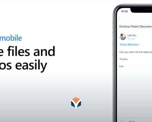 share files with outlook mobile