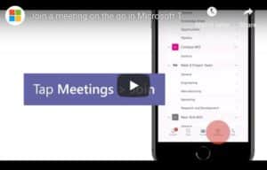 Microsoft Teams Meeting on The Go