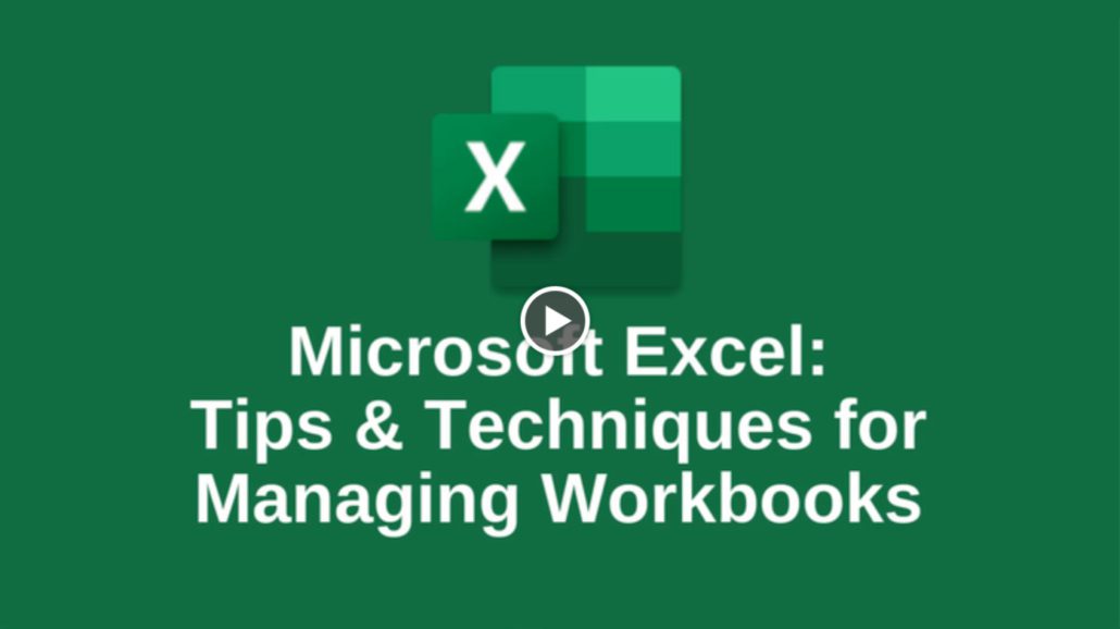 Video of Excel Tips