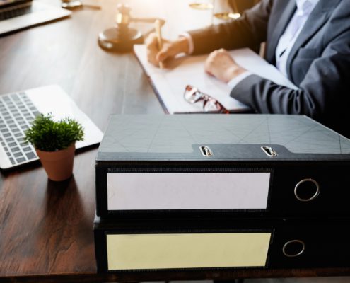 Lawyer in Law Firm Choosing Practice Management Software