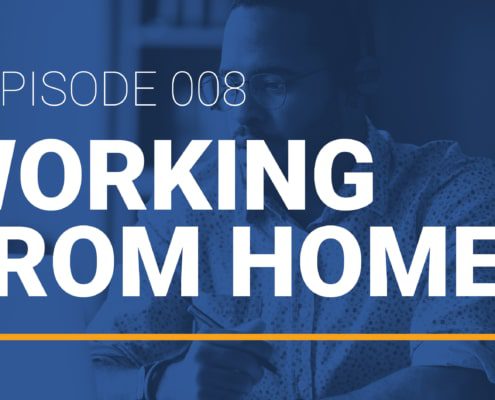 working from home