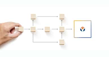 illustrated arrows connecting blocks