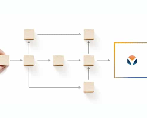 illustrated arrows connecting blocks