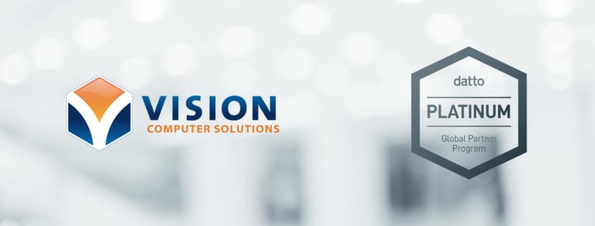 vision computer solutions achieves platinum partner status with datto