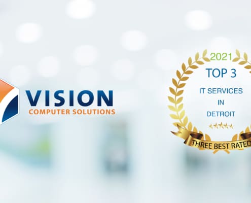 vision computer solutions awarded top 3 best IT services company in detroit