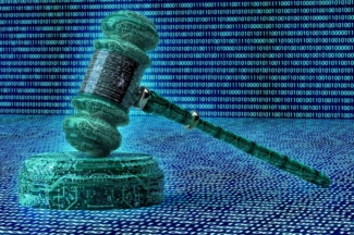 Gavel image depicting technology solutions for legal firms