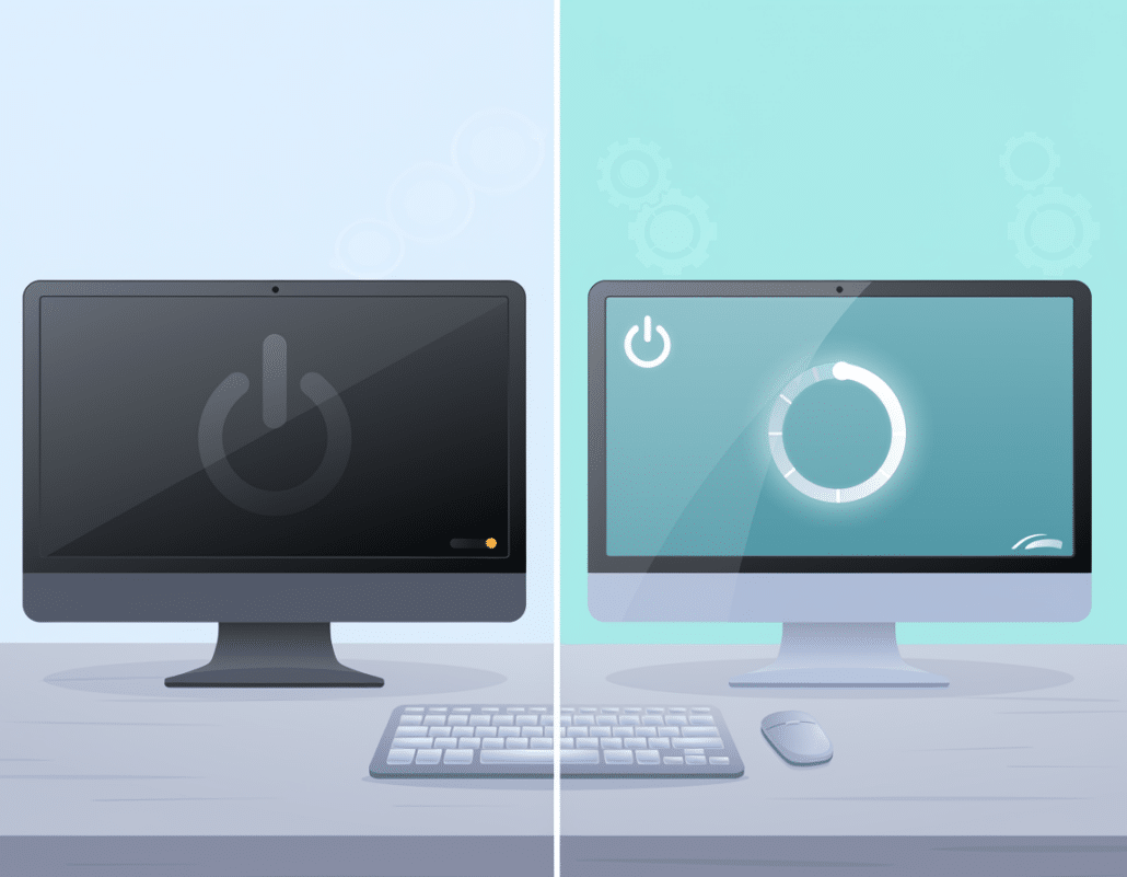 Shutdown vs Restart